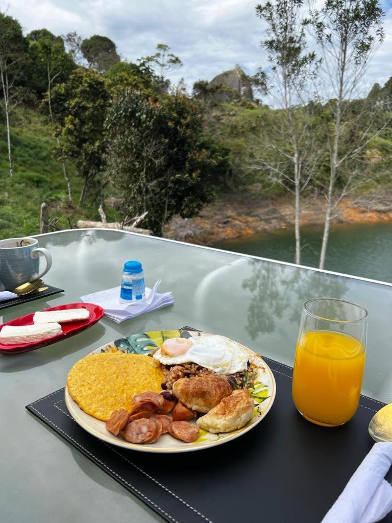 Cabana Privada Sin Prisa "Not Rush" Preciosa! Con Jacuzzi, Vista Y Acceso Directo Al Embalse, Vista A La Piedra , Deporte Acuatico Paddle Board And Breakfast Incluidos ! Imperdible Guatapé Exteriér fotografie